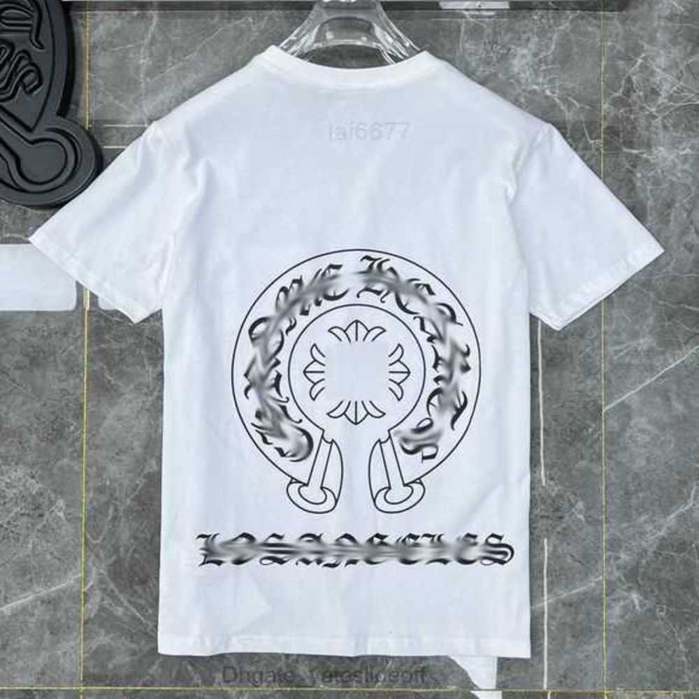 Ch Fashion Heart Men' t Shirt Designer Classic Chromes Summer Brand Neck Short Sleeve Sanskrit Letter Pullover T-shirt Horseshoe84hi, 21
Ch Fashion Heart Men' t Shirt Designer Classic Chromes Summer Brand Neck Short Sleeve Sanskrit Letter Pullover T-shirt Horseshoe84hi, 21