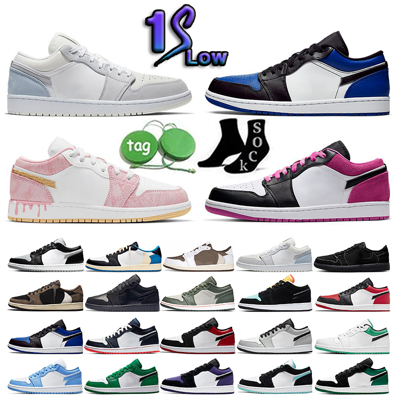 Jumpman 1 1s Low Basketball Shoes 1s J1 Lows Travis Scotts Cactus Jack Black Phantom Reverse Mocha Blue 36-48
Jumpman 1 1s Low Basketball Shoes 1s J1 Lows Travis Scotts Cactus Jack Black Phantom Reverse Mocha Blue 36-48