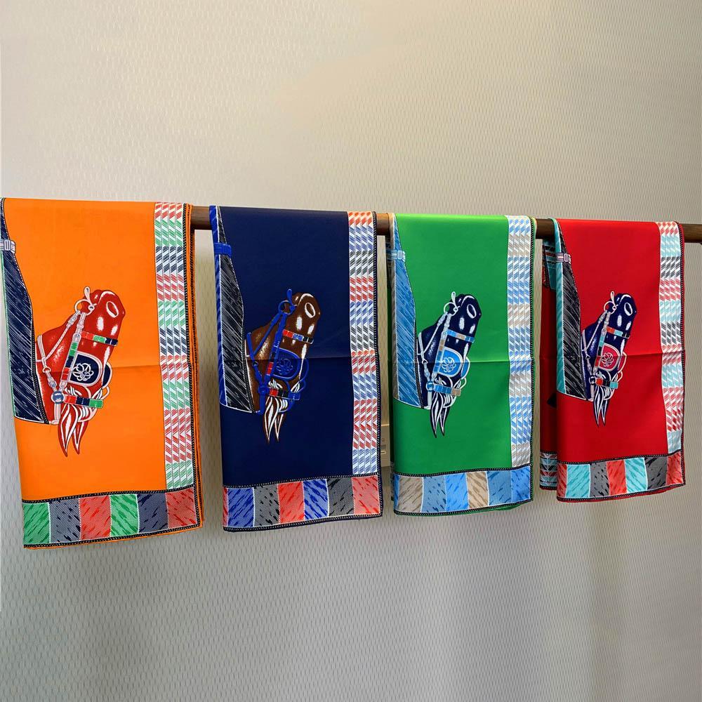Designer brand 100% silk scarf high-end soft thick scarves classic printed women's shawl size 90x90cm No box a66
Designer brand 100% silk scarf high-end soft thick scarves classic printed women's shawl size 90x90cm No box a66
