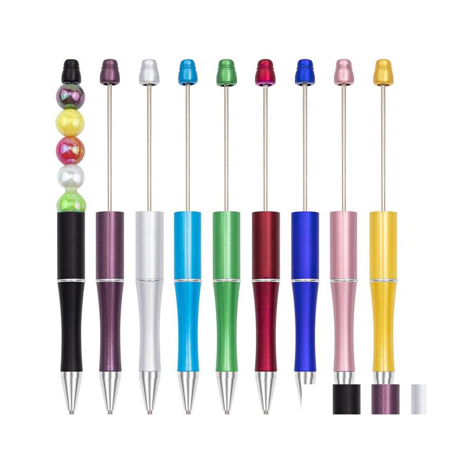 Ballpoint Pens Usa Add A Bead Diy Pen Original Beads Customizable Lamp Work Craft Writing Tool Drop Delivery Office School Business Dhjzw, As picture 
Ballpoint Pens Usa Add A Bead Diy Pen Original Beads Customizable Lamp Work Craft Writing Tool Drop Delivery Office School Business Dhjzw, As picture