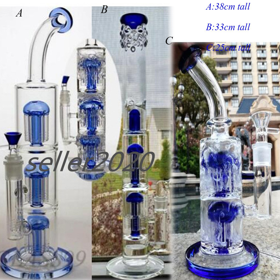 Arm Tree Perc Glass Water Bongs Hookahs Oil Rigs Recycler Dab Bong Smoke Glass Pipe With 14mm Joint
Arm Tree Perc Glass Water Bongs Hookahs Oil Rigs Recycler Dab Bong Smoke Glass Pipe With 14mm Joint