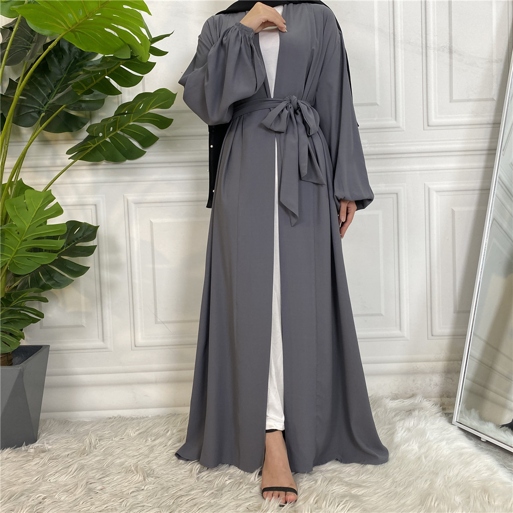Abaya Cardigan: Elegant Eid Mubarak Kaftan For Women - Simple, Modest Muslim Attire