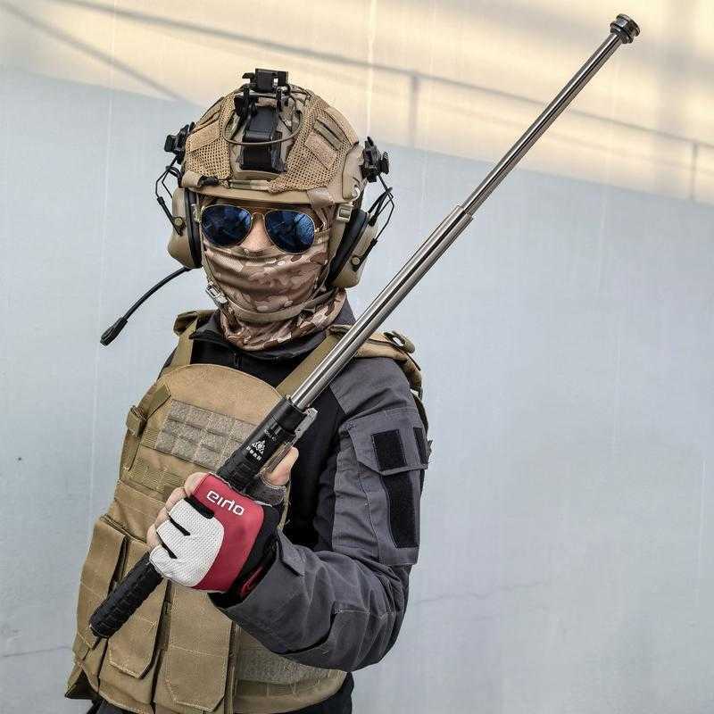 Tactical Legal Automatic Spring Telescopic Three Section Stick Defense Supplies Vehicle Mounted Solid 9QU7
Tactical Legal Automatic Spring Telescopic Three Section Stick Defense Supplies Vehicle Mounted Solid 9QU7