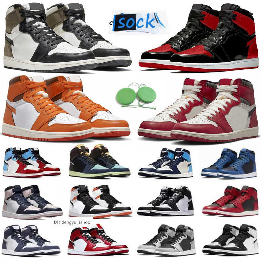 1 1s mens Basketball Shoes Sneaker Lost Found Gorge Pine Green Bred Patent Dark Mocha Newstalgia Grey Fog StarFish Obsidian Sha jorden OG air shoe, Color#19
1 1s mens Basketball Shoes Sneaker Lost Found Gorge Pine Green Bred Patent Dark Mocha Newstalgia Grey Fog StarFish Obsidian Sha jorden OG air shoe, Color#19