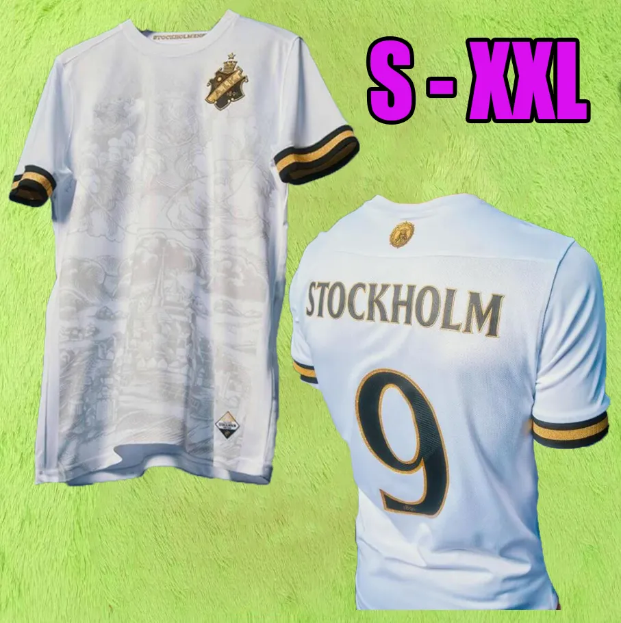 2023 2024 AIK Solna SOCCER jerseys STOCKHOLM special limited-edition FISCHER HUSSEIN OTIENO GUIDETTI THILL TIHI HALITI 132-year history football shirts, Image
2023 2024 AIK Solna SOCCER jerseys STOCKHOLM special limited-edition FISCHER HUSSEIN OTIENO GUIDETTI THILL TIHI HALITI 132-year history football shirts, Image