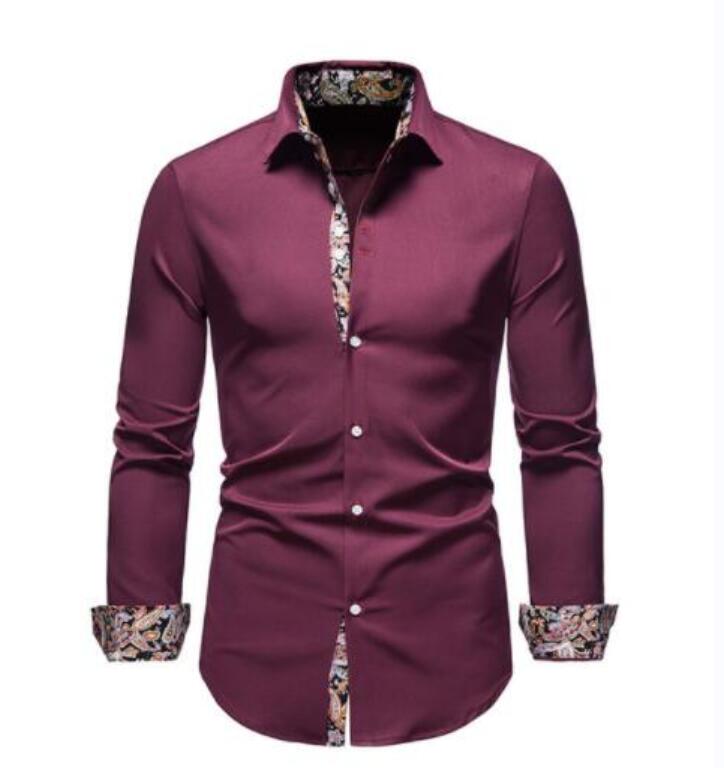 Burbrerys Plaid Patchwork Formal Shirts for Men Slim Long Sleeve Turn-down collar White Button Up Shirt Dress Business Office Camisas US size, 01
Burbrerys Plaid Patchwork Formal Shirts for Men Slim Long Sleeve Turn-down collar White Button Up Shirt Dress Business Office Camisas US size, 01