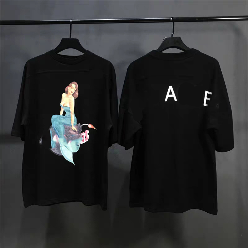 Designer palms Mens t Shirts Women' angels tshirt Cartoon Mermaid Bomb Letter Print Loose Relaxed Cotton Crew Neck Short Sleeve t shirt Half Sleeve Size /M/L/XL, Black
Designer palms Mens t Shirts Women' angels tshirt Cartoon Mermaid Bomb Letter Print Loose Relaxed Cotton Crew Neck Short Sleeve t shirt Half Sleeve Size /M/L/XL, Black
