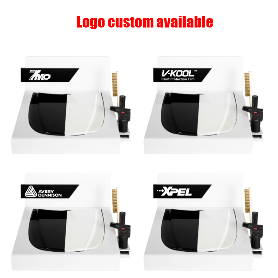 Professional PPF Test Kit for Paint Protection Film | Complete Set for Scratch Self-Healing, Thermal Repair & Anti-Foul Testing with Bonnet & Lighter 