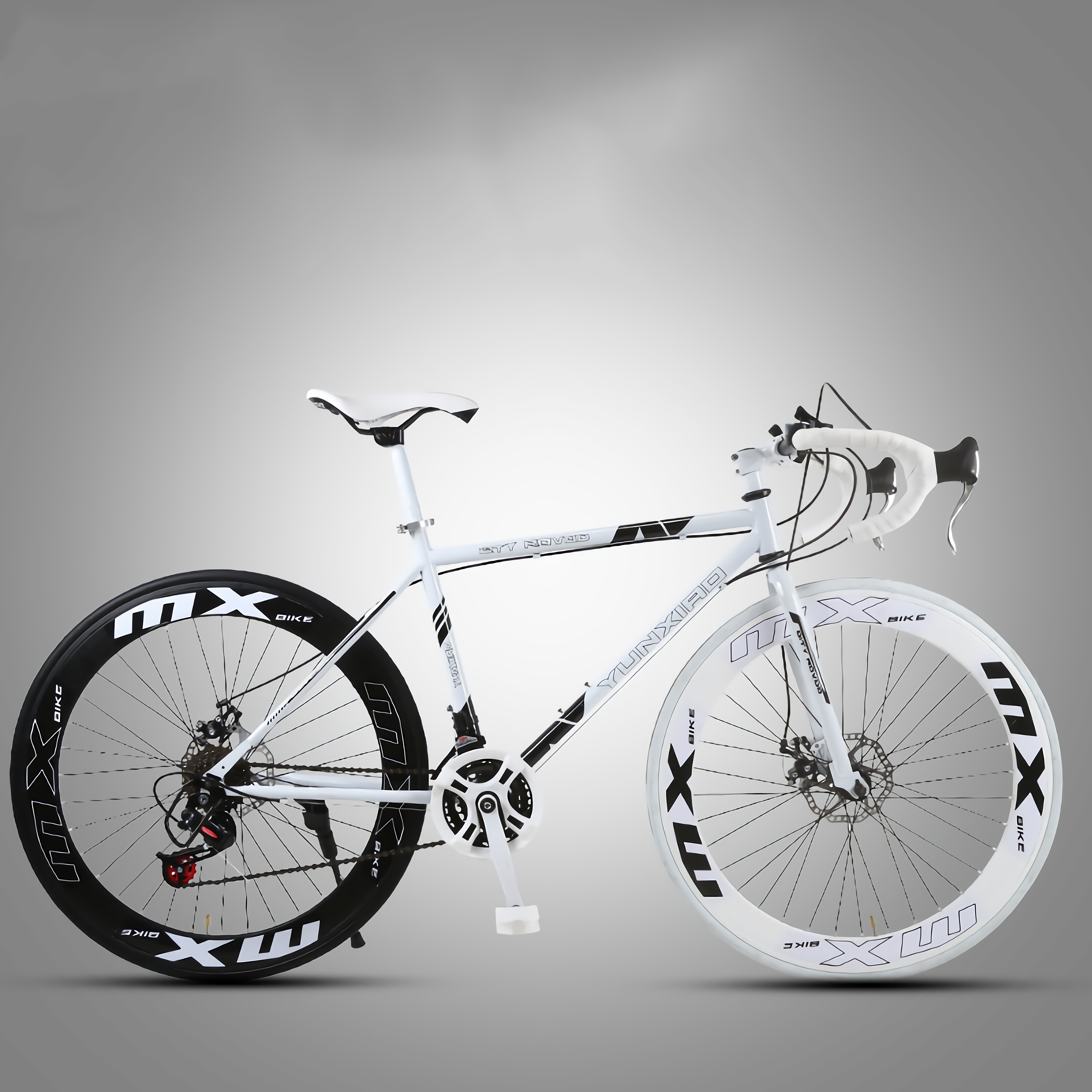 26 Inches Fixie Bike 30/40/60Knife Solid Tire Road Racing Double Disc Brake Fixed Gear Bicycle for Adults
26 Inches Fixie Bike 30/40/60Knife Solid Tire Road Racing Double Disc Brake Fixed Gear Bicycle for Adults