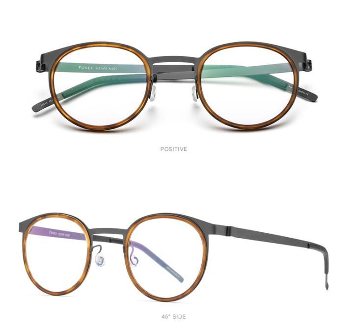 Sunglasses Vintage Men Acetate Alloy Prescription Lens Optical Eyewear Frame Anti-reflective Goggle Presbyopia Reading Glasses Women
Sunglasses Vintage Men Acetate Alloy Prescription Lens Optical Eyewear Frame Anti-reflective Goggle Presbyopia Reading Glasses Women