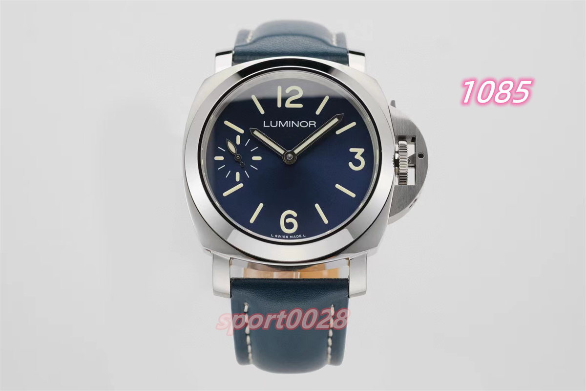 HWF watch Pam1085 111 177 511 316L Fine steel calfskin strap or ribbon with 6497 hand chain movement 44mm-47mm, As shown 
HWF watch Pam1085 111 177 511 316L Fine steel calfskin strap or ribbon with 6497 hand chain movement 44mm-47mm, As shown