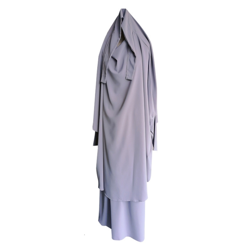 Ethnic Clothing Etosell Women Hooded Muslim Hijab Dress Eid Prayer Garment Jilbab Abaya Long Khimar Full Cover Ramadan Gown Abayas Islamic Cloth 23022