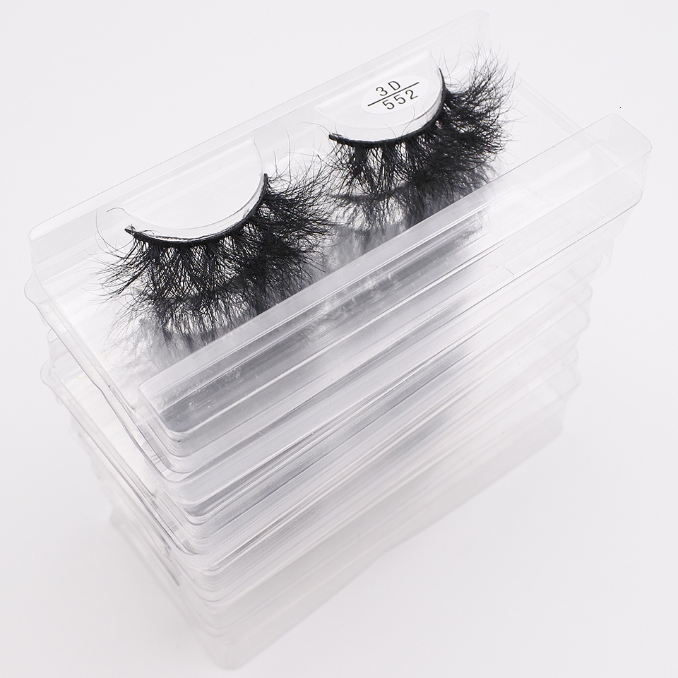 Tools RED SIREN Wholesale Bulk 53050 Pairs Soft Fluffy Messy Natural Lashes Makeup Mink Eyelashes 230220 123