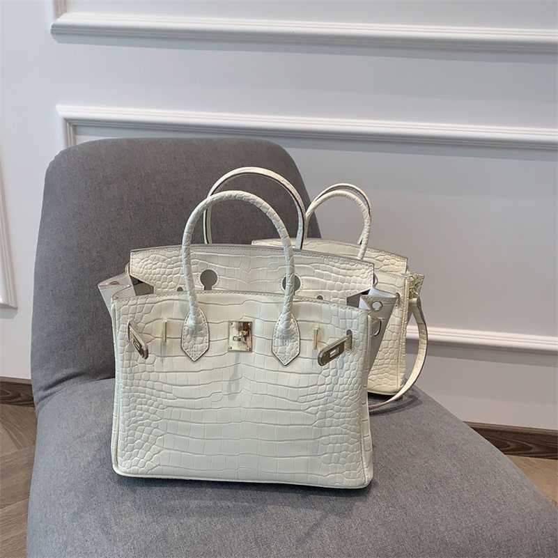 Designer Birkins Handbag Bychacnhop Milk Shake White Crocodile Leather Bag with One Shoulder Female zc, Milkshake white 25cm
Designer Birkins Handbag Bychacnhop Milk Shake White Crocodile Leather Bag with One Shoulder Female zc, Milkshake white 25cm