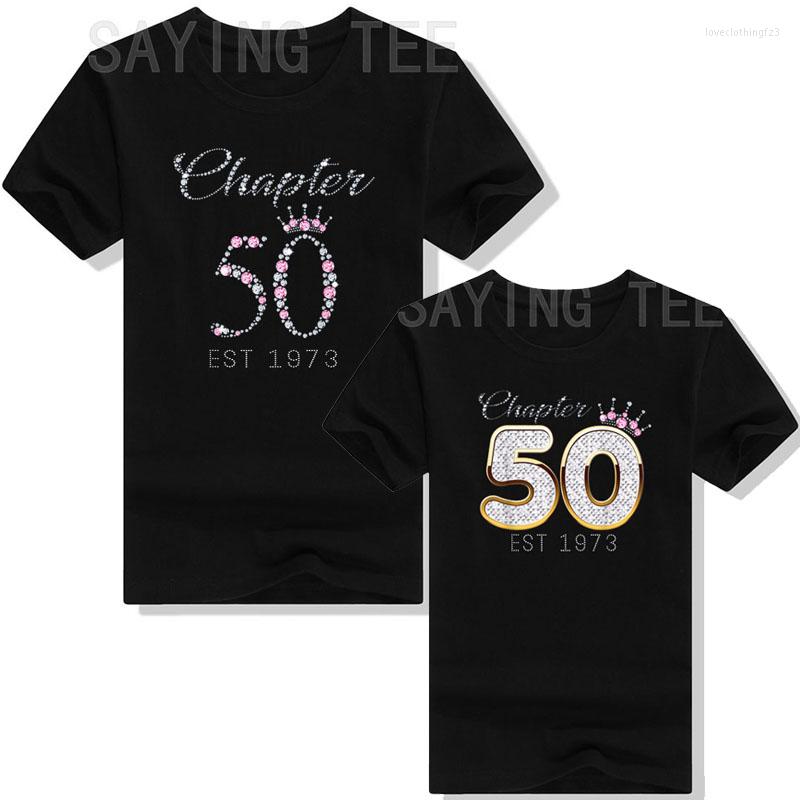 Women' T Shirts Chapter 50 EST 1973 50Th Birthday Tee For Womens T-Shirt Mother' Day Mama Gifts Mommy Present Cute Year Old Clothes, Grey 02
Women' T Shirts Chapter 50 EST 1973 50Th Birthday Tee For Womens T-Shirt Mother' Day Mama Gifts Mommy Present Cute Year Old Clothes, Grey 02