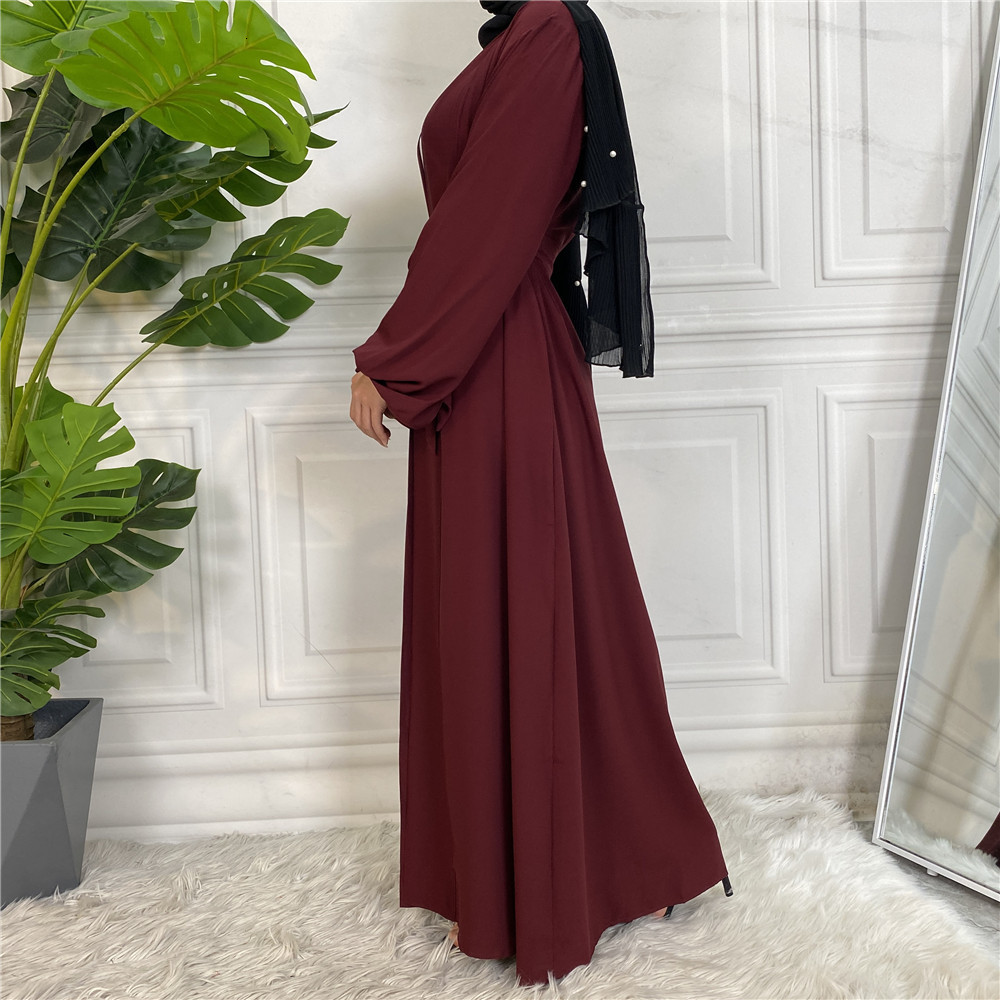 Abaya Cardigan: Elegant Eid Mubarak Kaftan For Women - Simple, Modest Muslim Attire