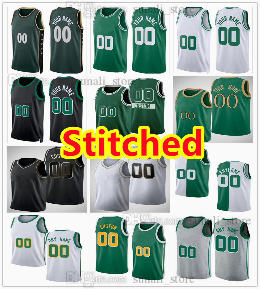 

Stitched Basketball Jersey Jayson 0 Tatum Jaylen 7 Brown Malcolm 13 Brogdon Derrick 9 White Marcus 36 Smart 12 Grant Robert 44 Williams III Blake 91 Griffin Al Horford