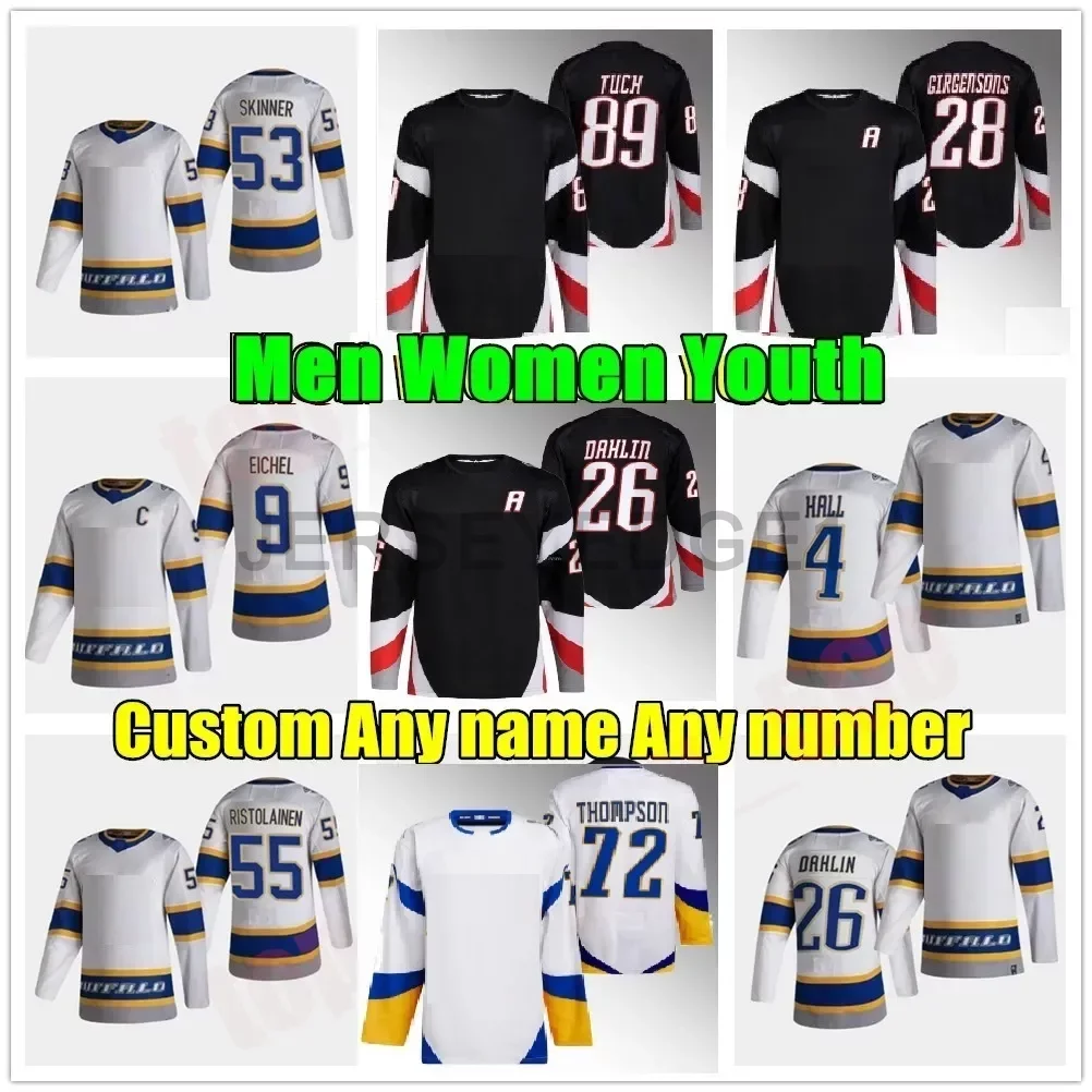 CUSTOM 2022-23 Rasmus Dahlin Reverse Retro hockey jersey #21 Kyle Okposo #25 Owen Power Jeff Skinner Sabres Zemgus Girgensons Alex Tuch Tage Men, As shown in illustration
CUSTOM 2022-23 Rasmus Dahlin Reverse Retro hockey jersey #21 Kyle Okposo #25 Owen Power Jeff Skinner Sabres Zemgus Girgensons Alex Tuch Tage Men, As shown in illustration