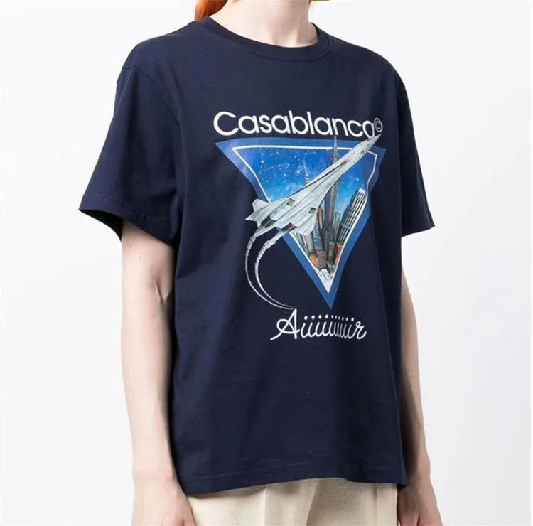 2022 Mens Designers Casablanc T Shirt Man Womens tshirts With Letters Print Short Sleeves Summer Shirts Men Loose Tees US SIZE M-XXL, B@g
2022 Mens Designers Casablanc T Shirt Man Womens tshirts With Letters Print Short Sleeves Summer Shirts Men Loose Tees US SIZE M-XXL, B@g