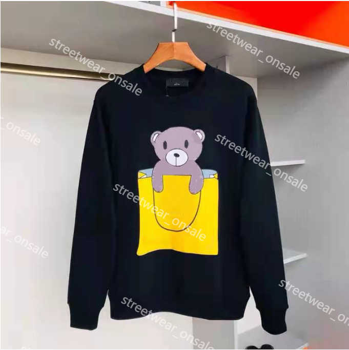 FD Designer New Mens Sweatshirts Color Blocking Bear Pocket Print Crewneck Sweatshirt Men Women Pullover Hoodies Streetwear 0014
FD Designer New Mens Sweatshirts Color Blocking Bear Pocket Print Crewneck Sweatshirt Men Women Pullover Hoodies Streetwear 0014