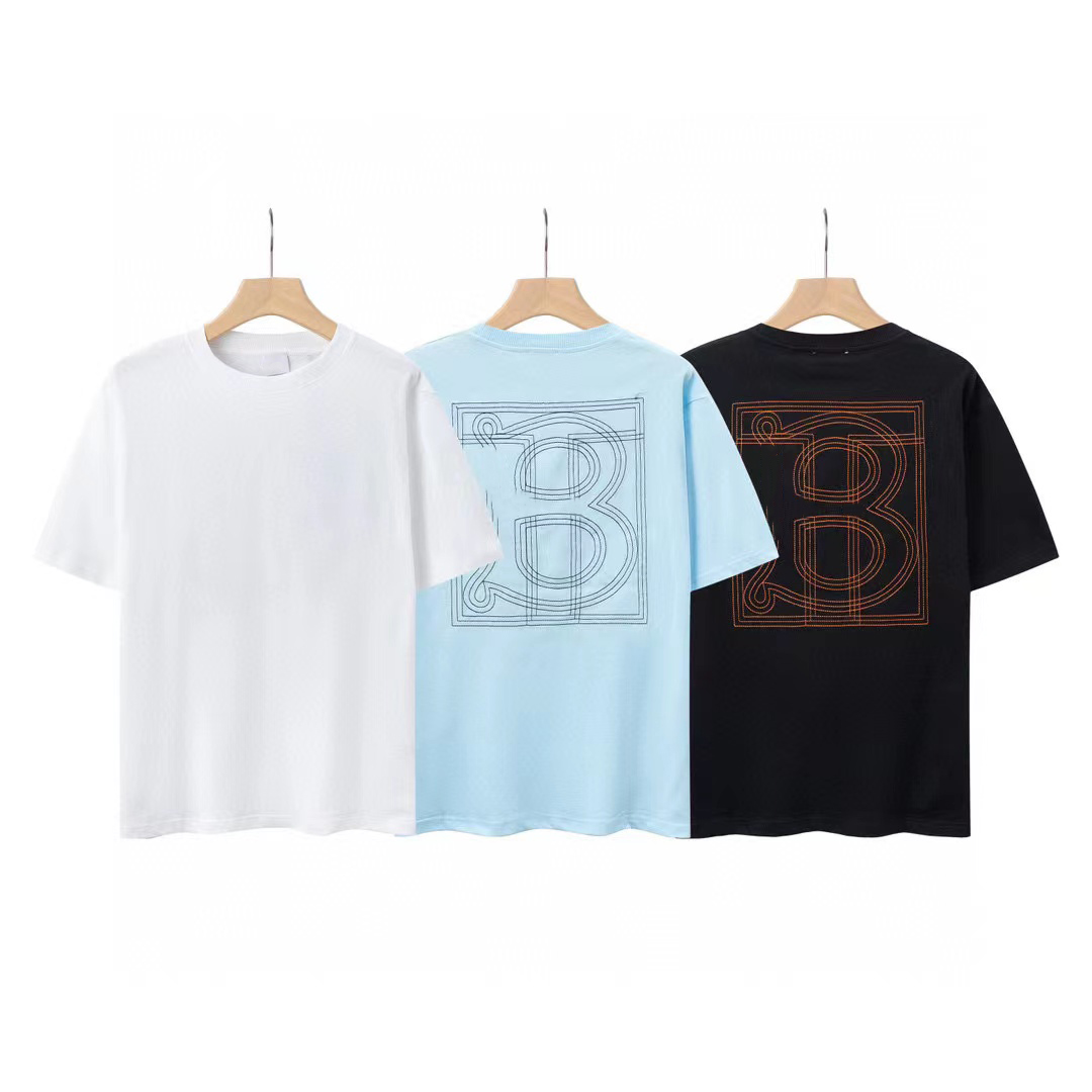 2023 official Summer Mens Designer T Shirt Casual Man Womens Tees With Letters Print Short Sleeves Top Sell Luxury Men Hip Hop clothes Five colors size S-3XL, White
2023 official Summer Mens Designer T Shirt Casual Man Womens Tees With Letters Print Short Sleeves Top Sell Luxury Men Hip Hop clothes Five colors size S-3XL, White