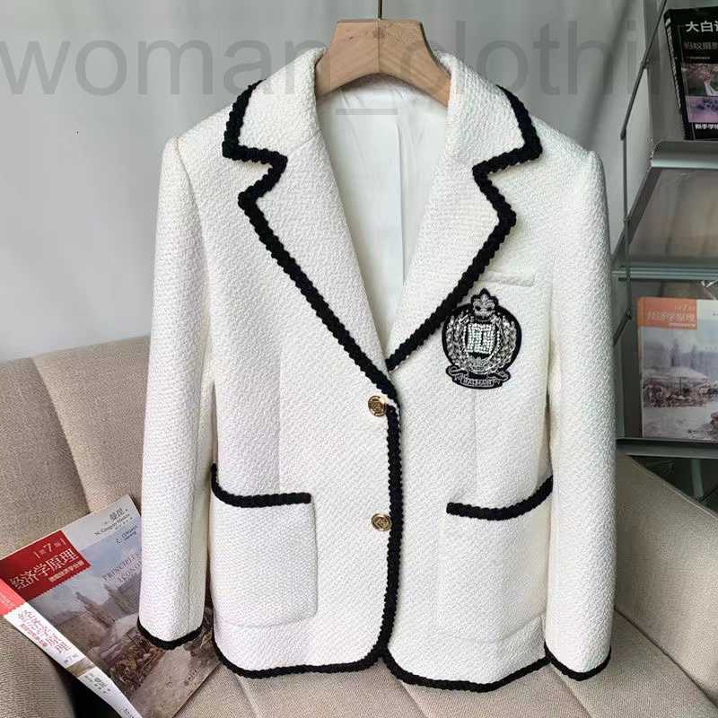 designer Womens Suits Blazers Tide Brand High-Quality Retro Fashion Suit Jacket High-end badge Slim Women's Clothing T1FH, Green
designer Womens Suits Blazers Tide Brand High-Quality Retro Fashion Suit Jacket High-end badge Slim Women's Clothing T1FH, Green