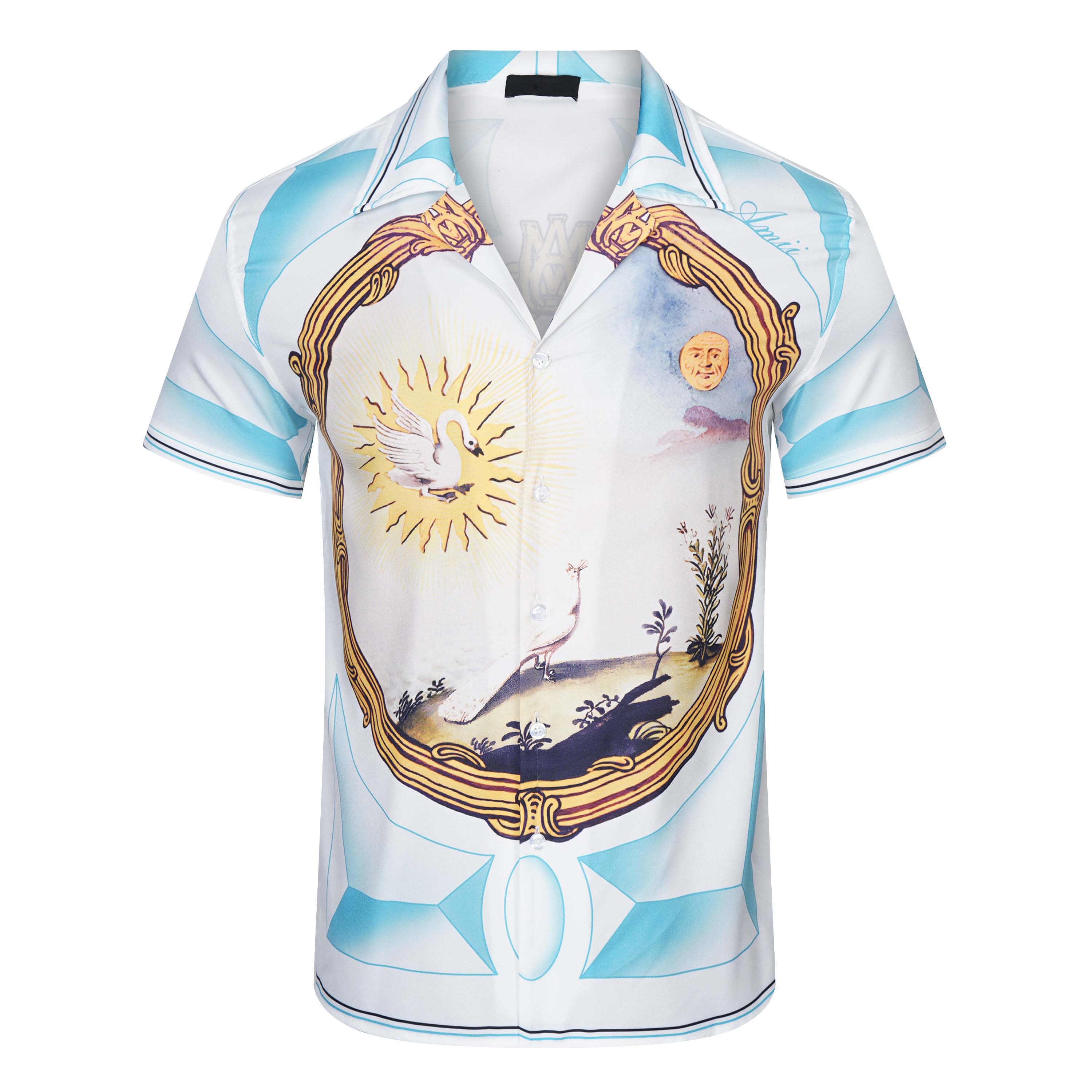 2023 luxury designer Men's T-Shirts men's shirts fashion casual business social and shirt brand Spring Autumn slimming the most fashionable clothing M-3XL#08, Blue
2023 luxury designer Men's T-Shirts men's shirts fashion casual business social and shirt brand Spring Autumn slimming the most fashionable clothing M-3XL#08, Blue