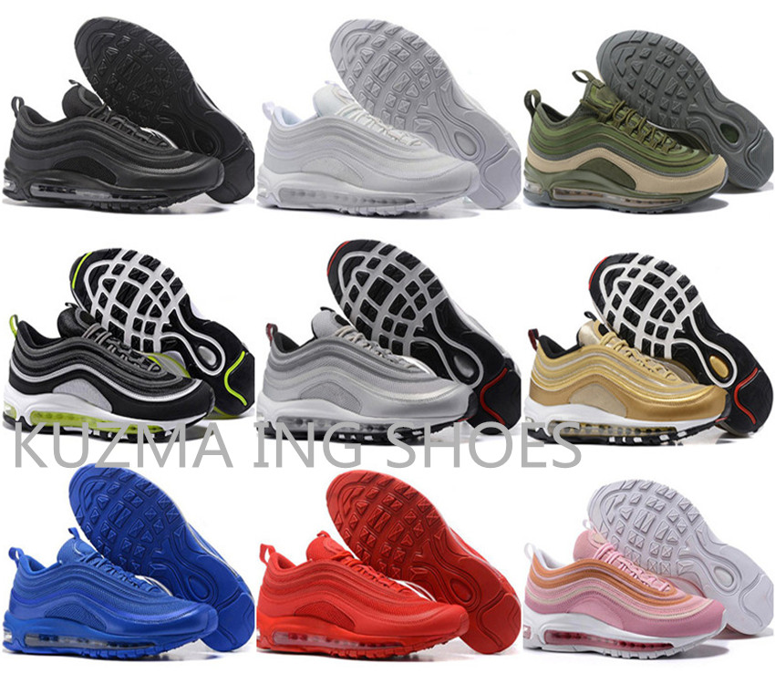 Men's Low classic Running casual Shoes Cushion olive red OG Silver Gold Anniversary Edition Sneakers 97S Athletic M97 Sports Trainers, Dark grey
Men's Low classic Running casual Shoes Cushion olive red OG Silver Gold Anniversary Edition Sneakers 97S Athletic M97 Sports Trainers, Dark grey