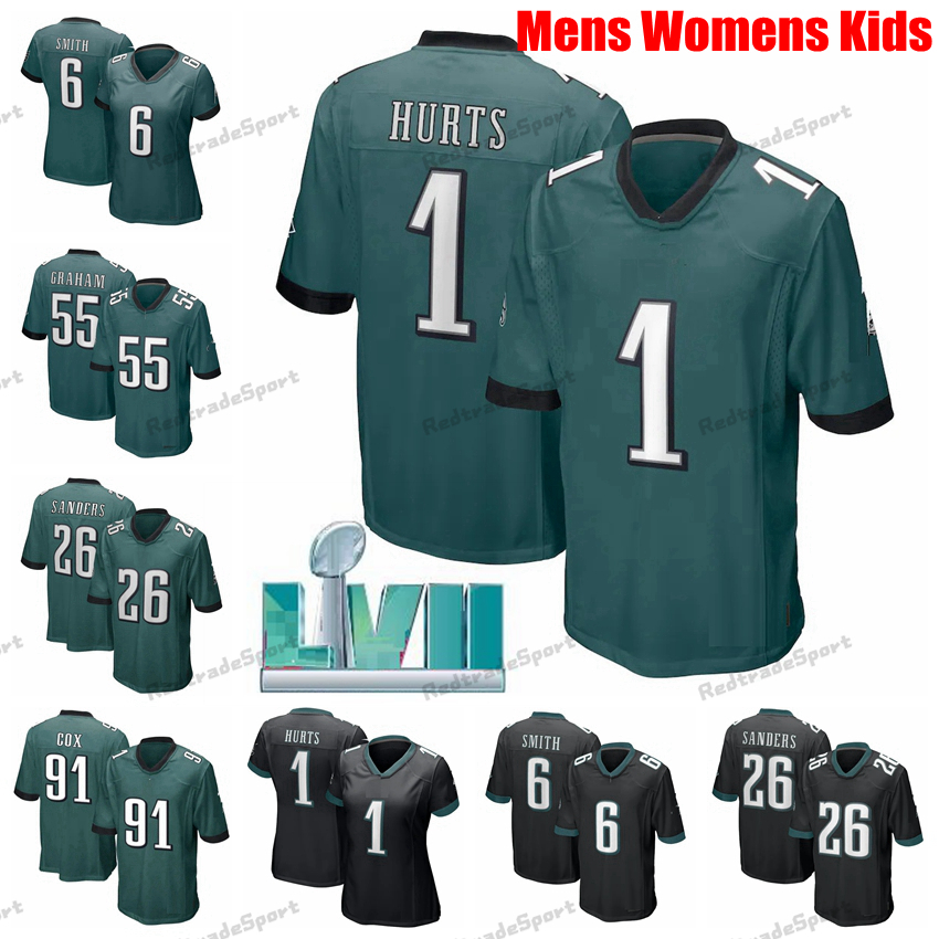 LVII Football Jerseys Mens Womens Youth Jason Kelce Jalen Hurts AJ Brown Slay Jr DeVonta Smith Goedert Sanders Graham Cox Reddick Elliott 81 Owens Dawkins Cunningham, Mens s-xxxl
LVII Football Jerseys Mens Womens Youth Jason Kelce Jalen Hurts AJ Brown Slay Jr DeVonta Smith Goedert Sanders Graham Cox Reddick Elliott 81 Owens Dawkins Cunningham, Mens s-xxxl