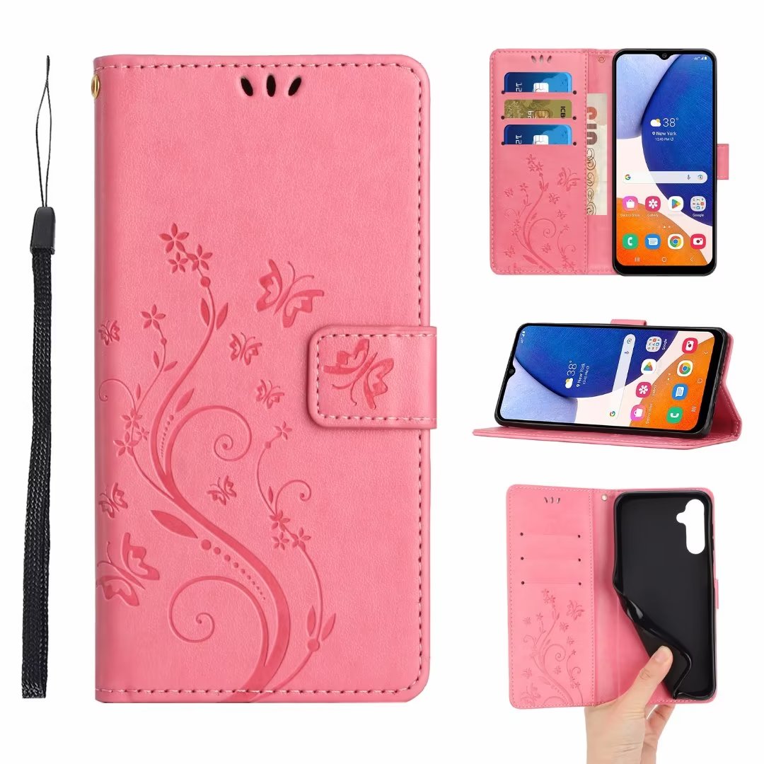 Flip Wallet Cases For Samsung S25 Edge A25E A36 A34 A14 A54 Google Pixel 10 Pro XL Moto G75 G Play Power 5G 2025 G05 G15 Leather Cover Slot ID Holder 