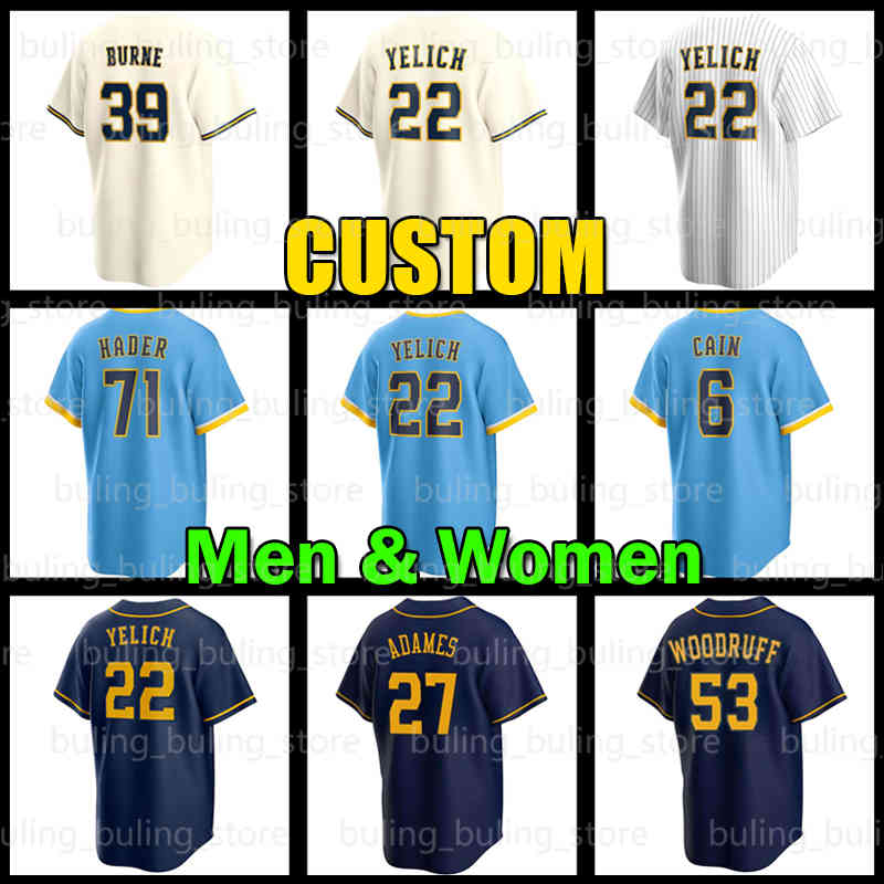 22 Christian Yelich 39 Corbin Burnes Willy Adames Jersey Milwaukee Lorenzo Cain Robin Yount Brewers Brandon Woodruff Rowdy Tellez Brian Anderson William Contreras, Men jersey(n j r)
22 Christian Yelich 39 Corbin Burnes Willy Adames Jersey Milwaukee Lorenzo Cain Robin Yount Brewers Brandon Woodruff Rowdy Tellez Brian Anderson William Contreras, Men jersey(n j r)