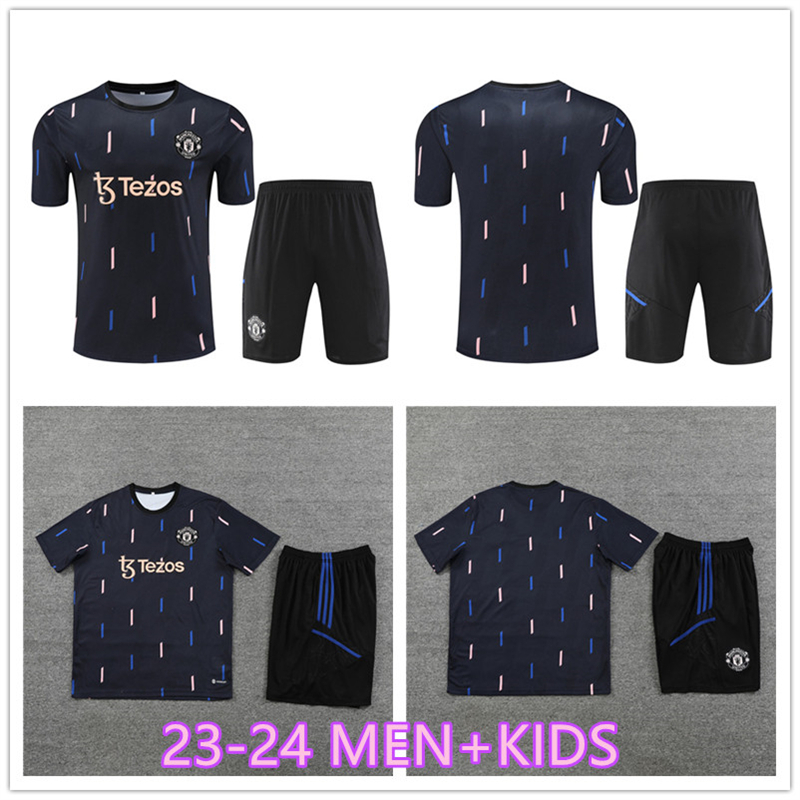 2023 2024 Tracksuits MAn UTD Adult kid Short sleeve Training Suit men 23 24 Football men and kid training kit Jogging sets 01, Black
2023 2024 Tracksuits MAn UTD Adult kid Short sleeve Training Suit men 23 24 Football men and kid training kit Jogging sets 01, Black