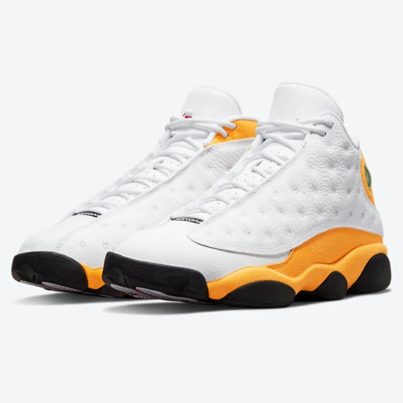 Jumpman 13 Del Sol Designer Basketball Shoes Original Quality Mens Womens 13s XIII White Del-Sol Outdoor Sports Sneakers With Box Size US5.5-11
Jumpman 13 Del Sol Designer Basketball Shoes Original Quality Mens Womens 13s XIII White Del-Sol Outdoor Sports Sneakers With Box Size US5.5-11