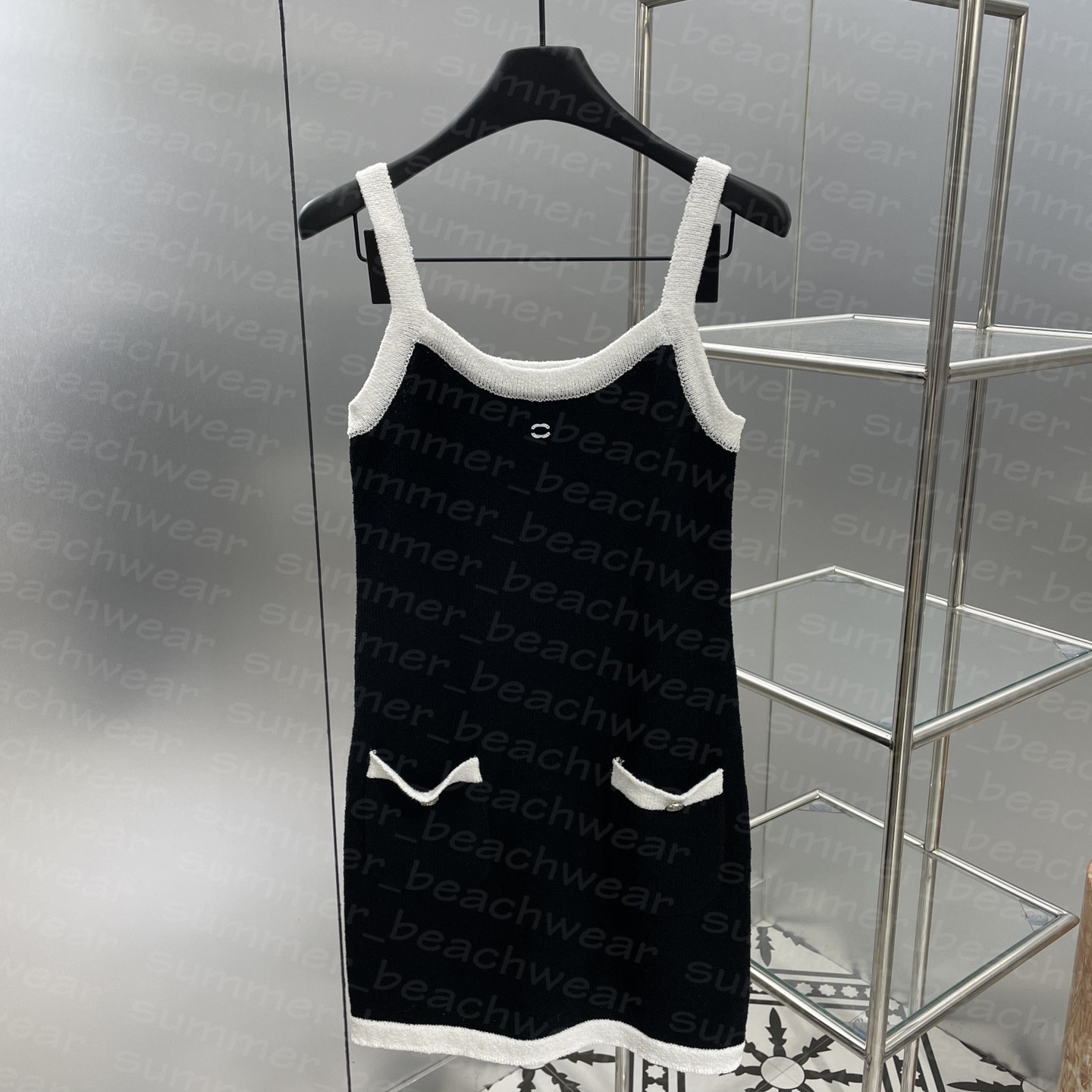 Women Fashion Knits Dress Sexy Sling Dresses Summer Party Casual Dress High Grade Dresses