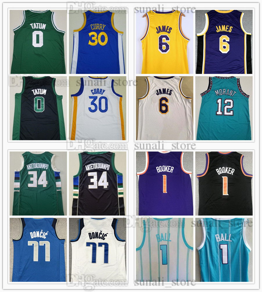 Youth Kids Boys Men Basketball Jayson 0 Tatum Jerseys Ja 12 Morant Devin 1 Booker Stephen 30 Curry Giannis 34 Antetokounmpo Luka LeBron 77 Doncic 6 James LaMelo 1 Ball, White
Youth Kids Boys Men Basketball Jayson 0 Tatum Jerseys Ja 12 Morant Devin 1 Booker Stephen 30 Curry Giannis 34 Antetokounmpo Luka LeBron 77 Doncic 6 James LaMelo 1 Ball, White