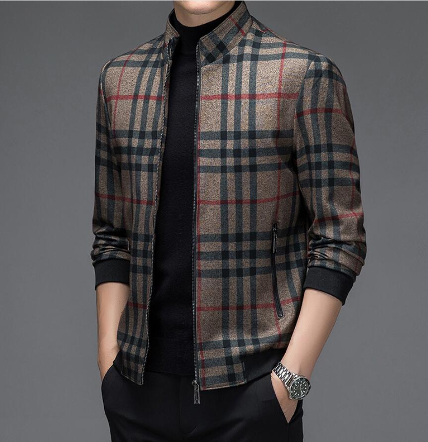 Men's Jackets New jacket men spring and autumn thin casual loose jacket men's lapel jacket, W1
Men's Jackets New jacket men spring and autumn thin casual loose jacket men's lapel jacket, W1
