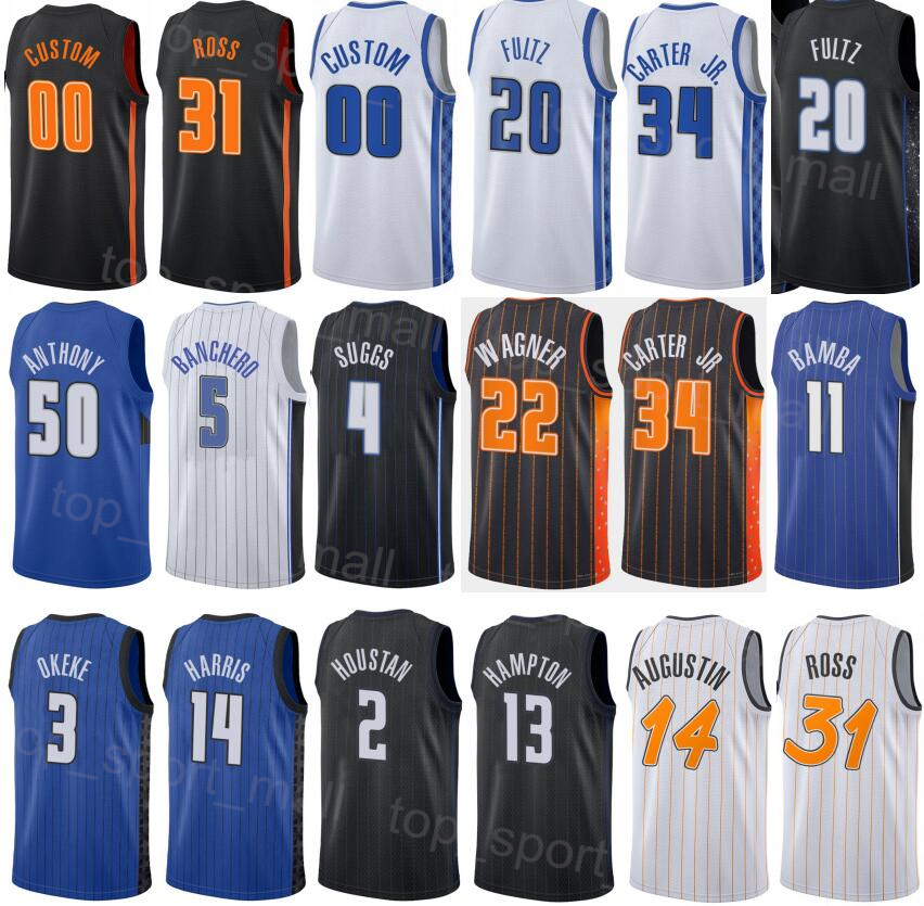 Men Woman Print Basketball Association Cole Anthony Jerseys 50 R.J Hampton 13 Chuma Okeke 3 Bol Bol 10 Caleb Houstan 2 Moritz Wagner 21 Classic Breathable Statement, Black
Men Woman Print Basketball Association Cole Anthony Jerseys 50 R.J Hampton 13 Chuma Okeke 3 Bol Bol 10 Caleb Houstan 2 Moritz Wagner 21 Classic Breathable Statement, Black