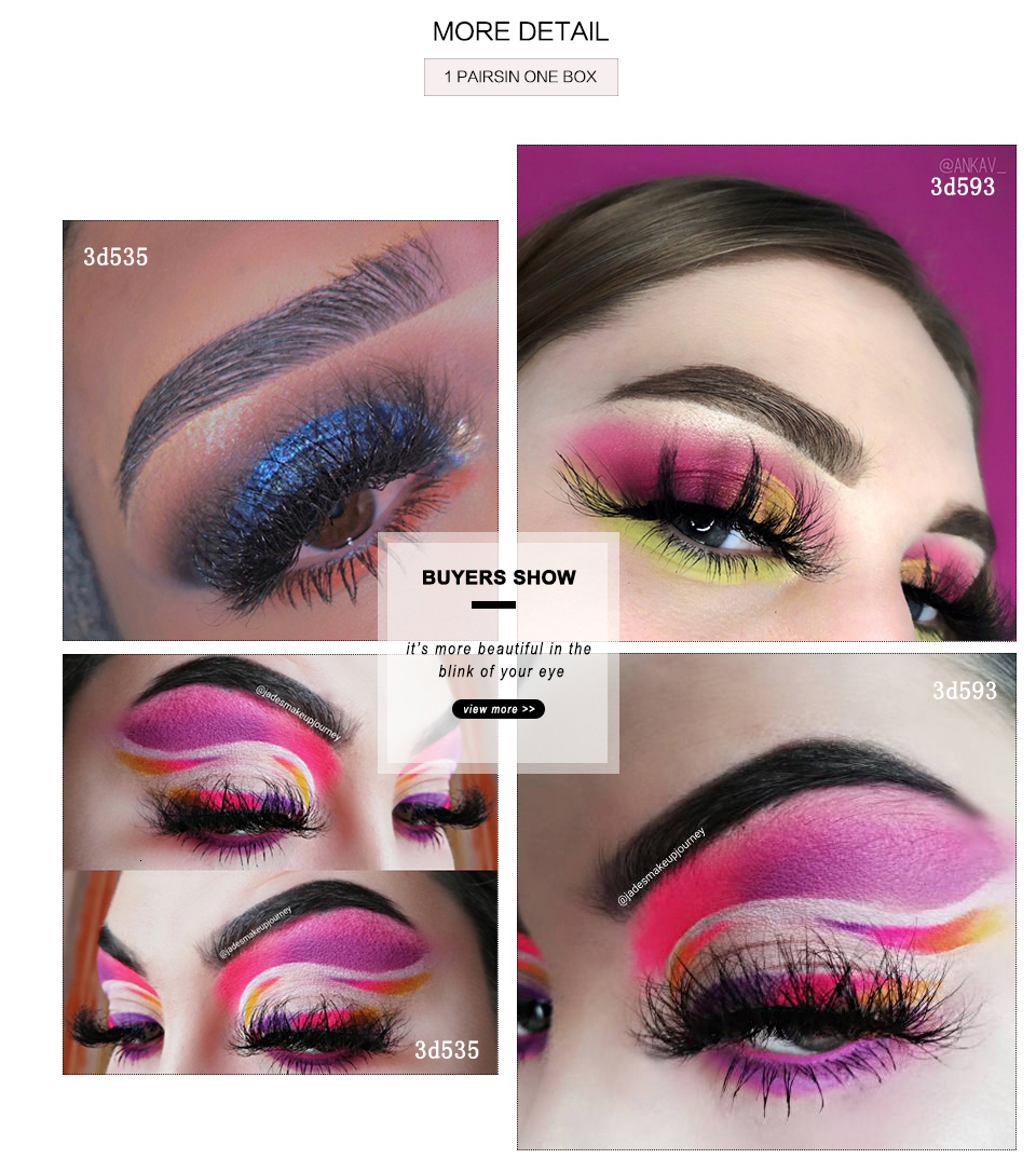 Tools RED SIREN Wholesale Bulk 53050 Pairs Soft Fluffy Messy Natural Lashes Makeup Mink Eyelashes 230220 123