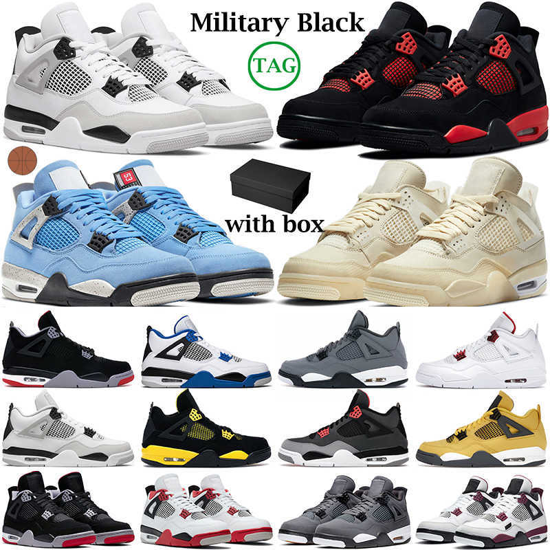 4 Jumpman 4s Men Women Jorden Basketball Shoes Redb BikeThunder Retro4 Sail Black Cat White Pure Money Infrared Military Metallic Purple Sports Shoes, 31
4 Jumpman 4s Men Women Jorden Basketball Shoes Redb BikeThunder Retro4 Sail Black Cat White Pure Money Infrared Military Metallic Purple Sports Shoes, 31