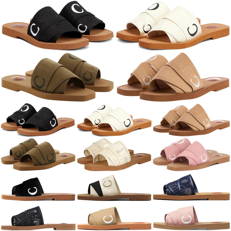 Designer Chole Woody canvas slides shoes men women sandal slippers sliders sandals pantoufle mens womens slipper trainers Plate-forme luxury
Designer Chole Woody canvas slides shoes men women sandal slippers sliders sandals pantoufle mens womens slipper trainers Plate-forme luxury