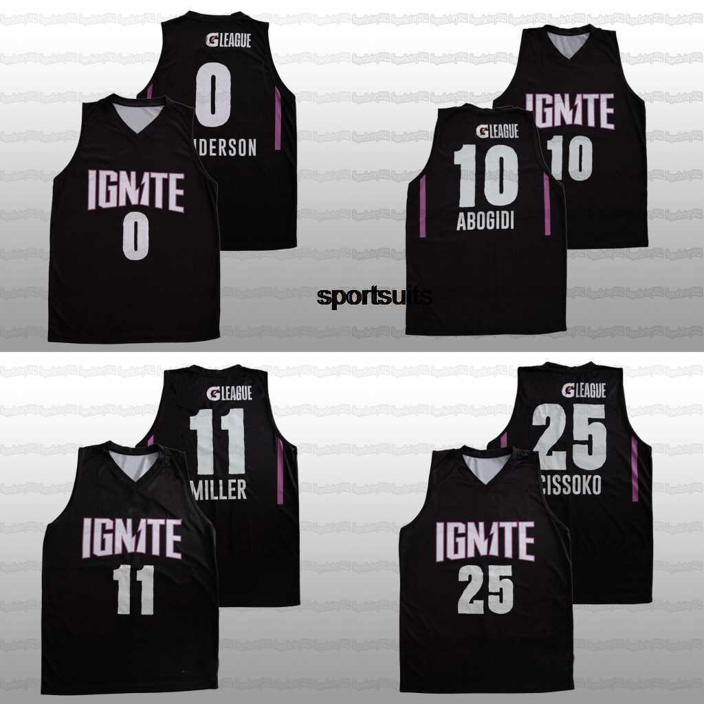 G League Sidy Cissoko 2022-23 Black Ignite Basketball Jersey Scoot Henderson Leonard Miller Jerseys Men Women Youth, 25
G League Sidy Cissoko 2022-23 Black Ignite Basketball Jersey Scoot Henderson Leonard Miller Jerseys Men Women Youth, 25