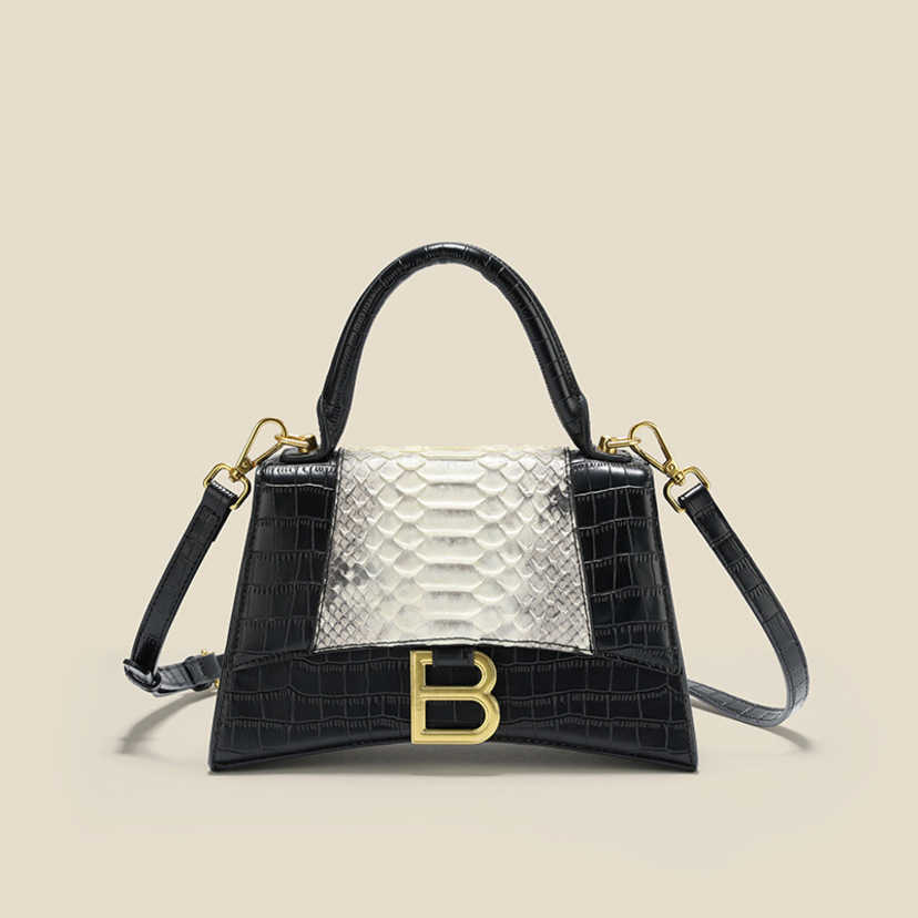 Fashion Women's Bag 75%off texture small square portable hourglass bag versatile single shoulder Luxury Designer Handbags Bags Purse, Black with white
Fashion Women's Bag 75%off texture small square portable hourglass bag versatile single shoulder Luxury Designer Handbags Bags Purse, Black with white