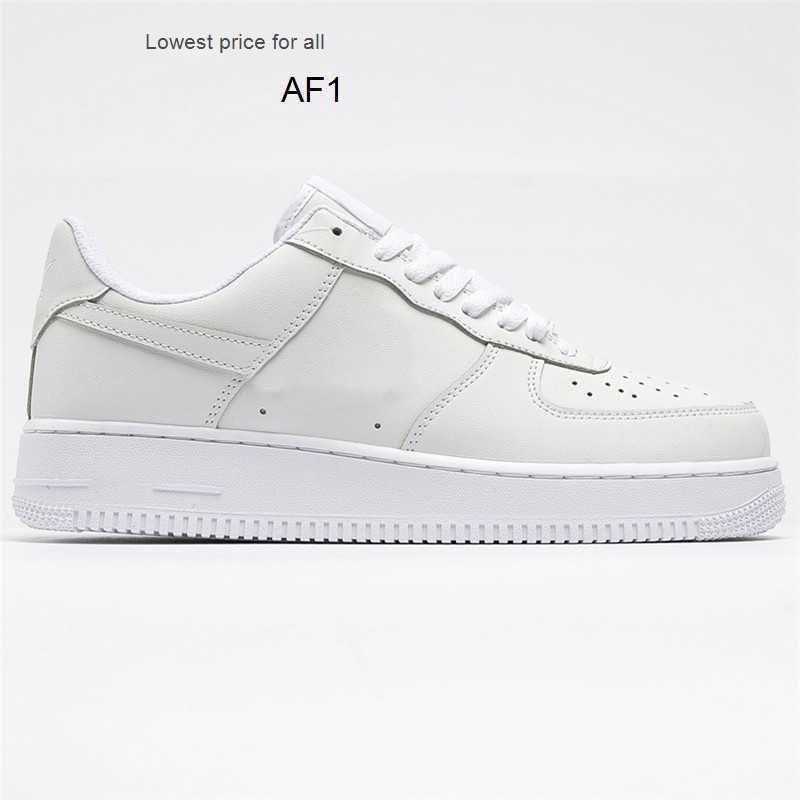 One 1 Men Casual Shoes Af1 Force Air Airforce des chaussures Classic Low Triple S White Black Brown sandal Outdoor Sports Fashion Women Mens, #1
One 1 Men Casual Shoes Af1 Force Air Airforce des chaussures Classic Low Triple S White Black Brown sandal Outdoor Sports Fashion Women Mens, #1