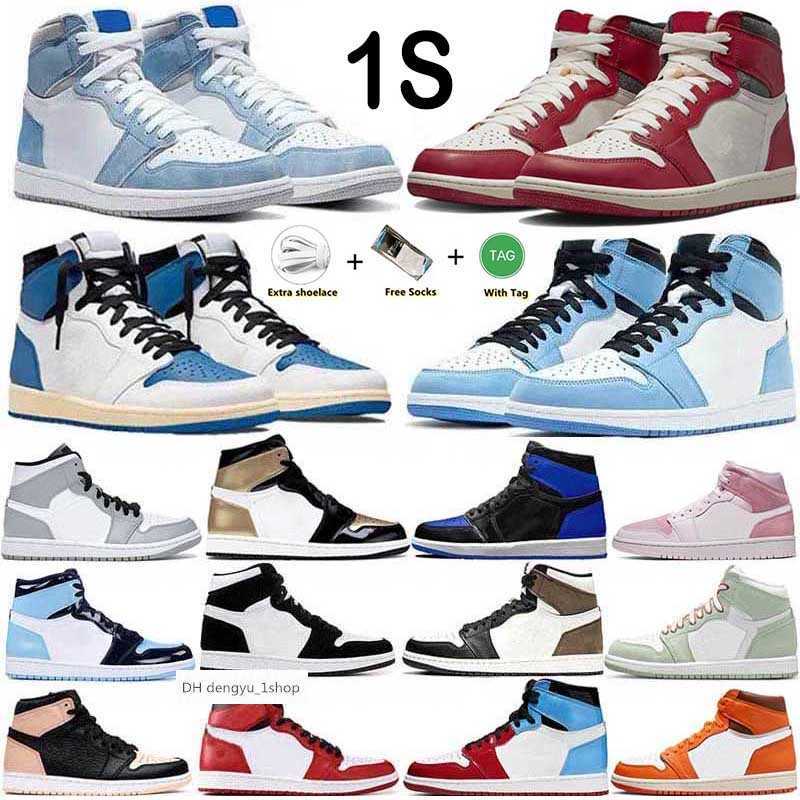 1 Jumpman Men Basketball shoes 1S University Blue OG Hyper Royal Patent Panda dark Mocha bred shadow UNC Smoke Grey Sports Snea air jorde OG air shoe, 21
1 Jumpman Men Basketball shoes 1S University Blue OG Hyper Royal Patent Panda dark Mocha bred shadow UNC Smoke Grey Sports Snea air jorde OG air shoe, 21