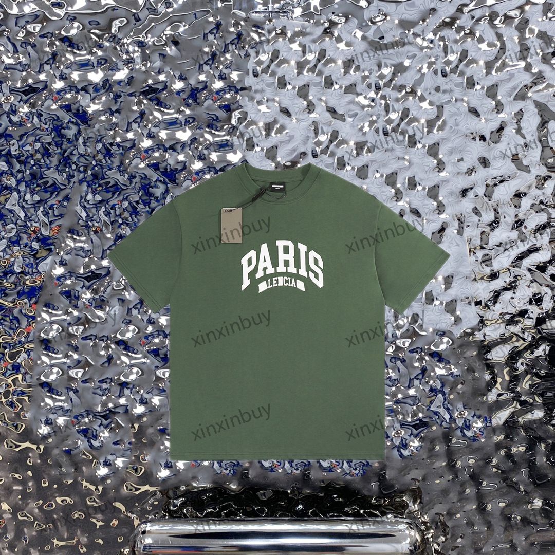 xinxinbuy Men designer Tee t shirt 23ss CITIES PARIS print short sleeve cotton women white black green blue S-2XL
xinxinbuy Men designer Tee t shirt 23ss CITIES PARIS print short sleeve cotton women white black green blue S-2XL