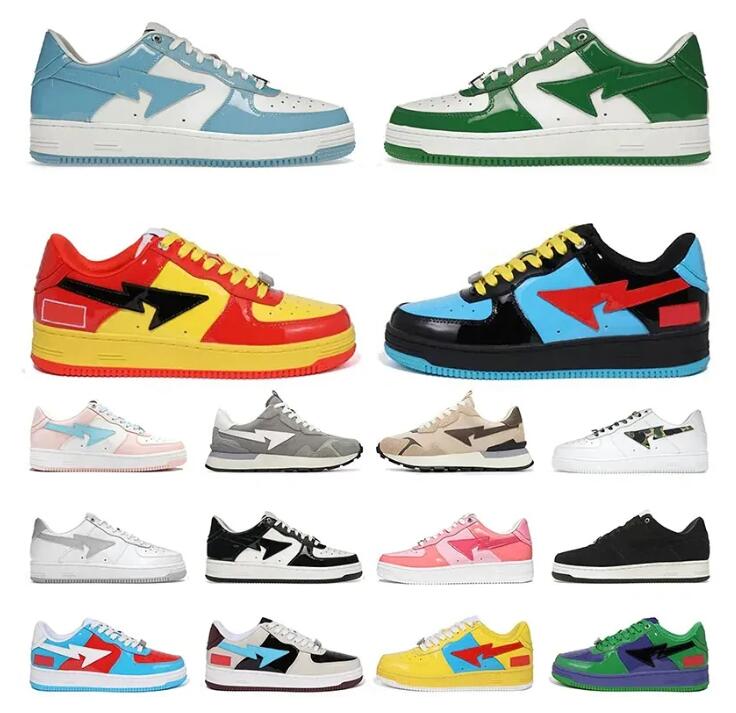 Apes Sta sk8 Casual shoes Bapesta Designer Nigo men women Bapestas white black stas Patent Leather M2 Comics blue red Bordeaux beige suede ABC Camo Green sneakers, 32
Apes Sta sk8 Casual shoes Bapesta Designer Nigo men women Bapestas white black stas Patent Leather M2 Comics blue red Bordeaux beige suede ABC Camo Green sneakers, 32