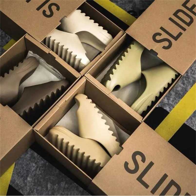 With Box Slippers Thick Soled Outdoor Summer Beach Sandals Highquality SlipperERT3
