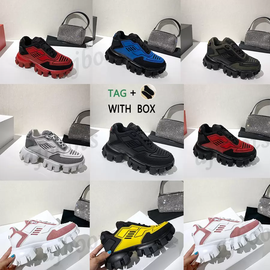 With Box Prad Designe Mens Cloudbust Thunder sport shoes sneakers Capsule Knit casual Luxury Designer women Oversize Light Rubber Sole 3D lY
With Box Prad Designe Mens Cloudbust Thunder sport shoes sneakers Capsule Knit casual Luxury Designer women Oversize Light Rubber Sole 3D lY