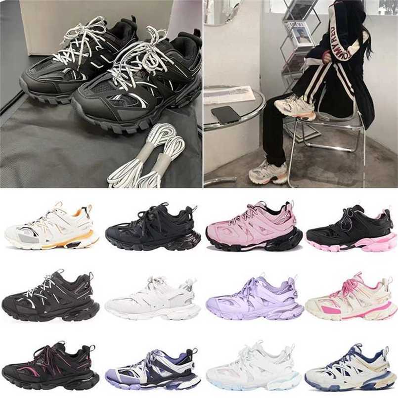 Luxury Brand Designer Mens Womens Track 3 3.0 Casual Shoes Triple White Black Sneakers Tess.s. Gomma Leather Trainer Nylon Printed Platform Trainers ShoesC4S7, 19
Luxury Brand Designer Mens Womens Track 3 3.0 Casual Shoes Triple White Black Sneakers Tess.s. Gomma Leather Trainer Nylon Printed Platform Trainers ShoesC4S7, 19