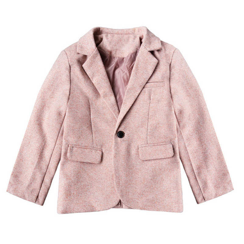 Clothing Sets Casual Blazer Coat For Children Boys Freebie Gift Brooch Light Blue Jacket For Prom Graduation Suit Cotton New Kids Clothes W0222